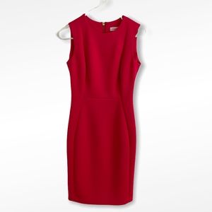 Calvin Klein Pink Sheath Dress